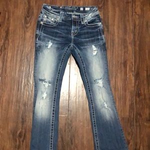 Miss Me Jeans sz 25 Mid rise boot cut